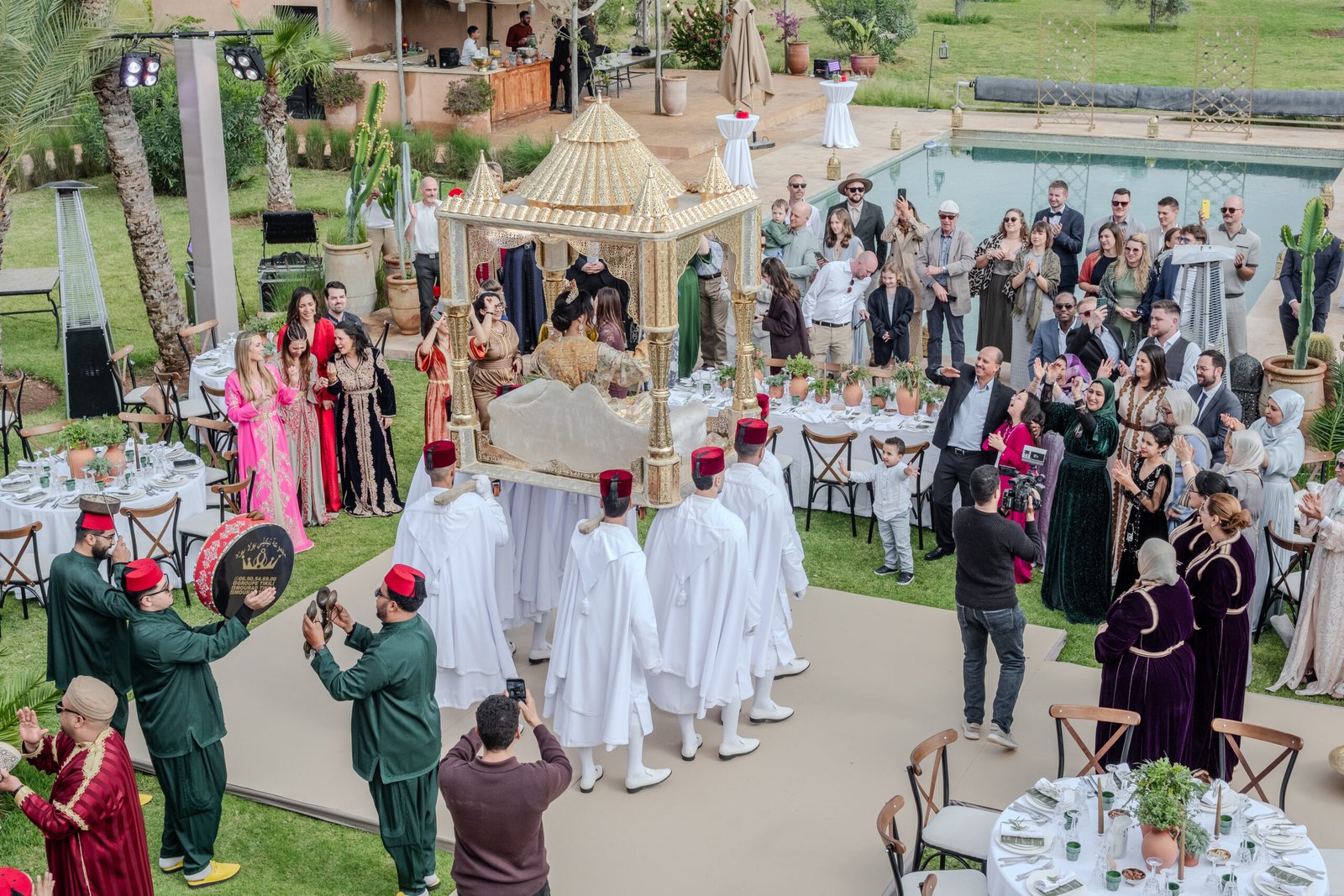 Moroccan wedding celebration by Arouss Marrakech