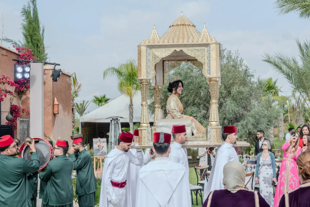 Luxury Moroccan wedding and bridal styling in Marrakech